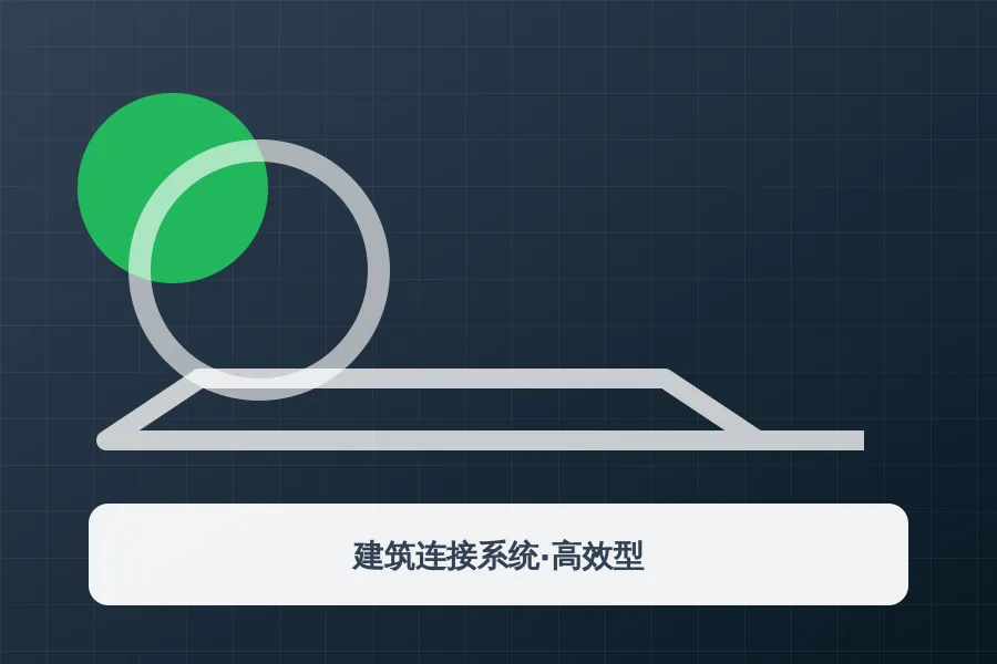 建筑连接系统·高效型应用示意图